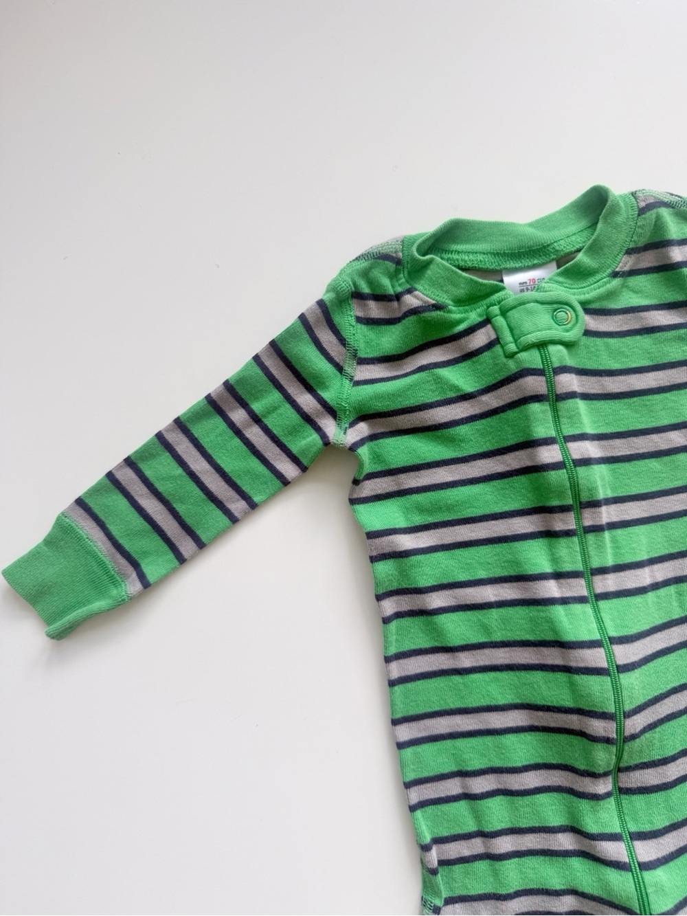 Hanna Andersson Zip Up Sleeper 9-18M - Picture 2 of 5